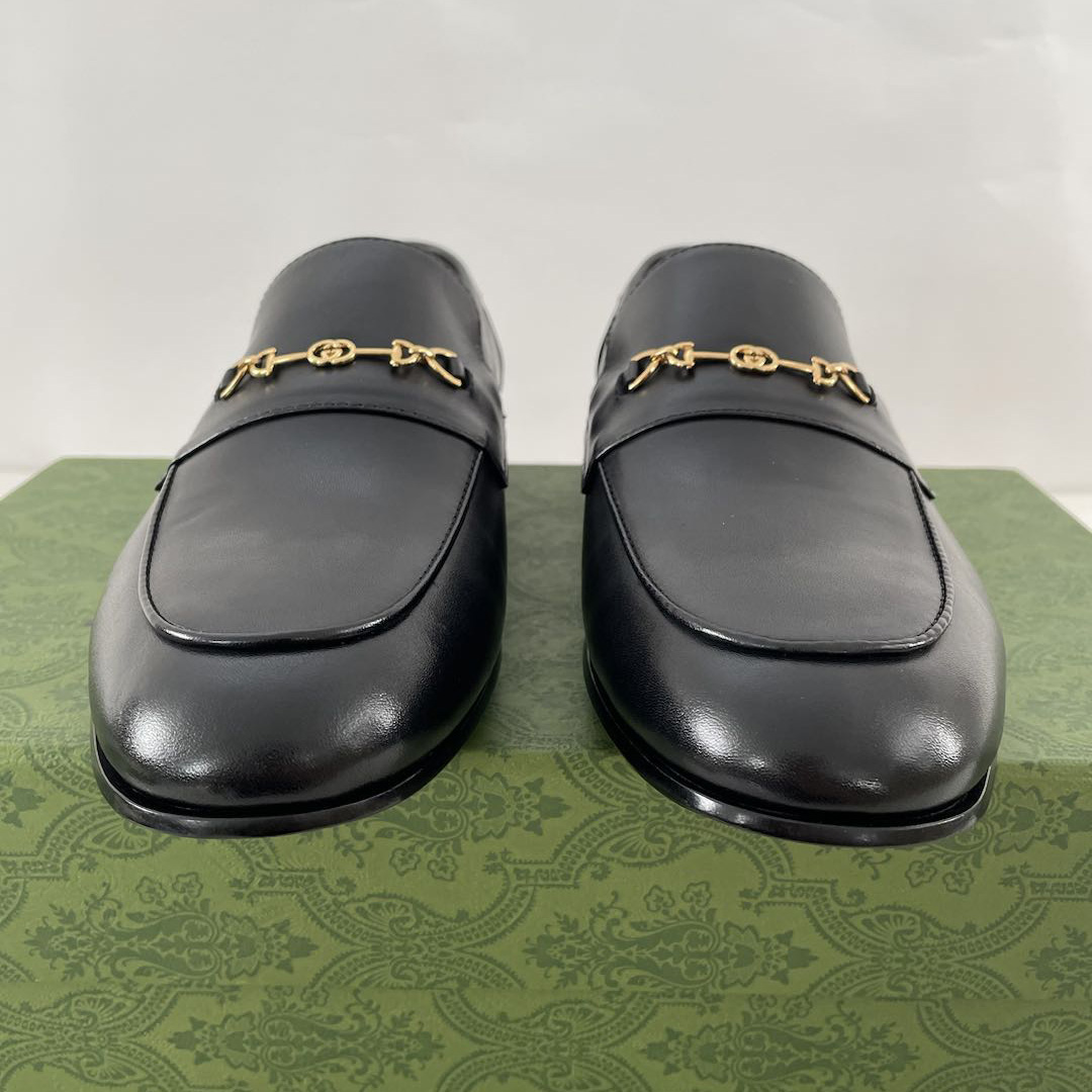 Gucci Men's Loafer With Horsebit - DesignerGu