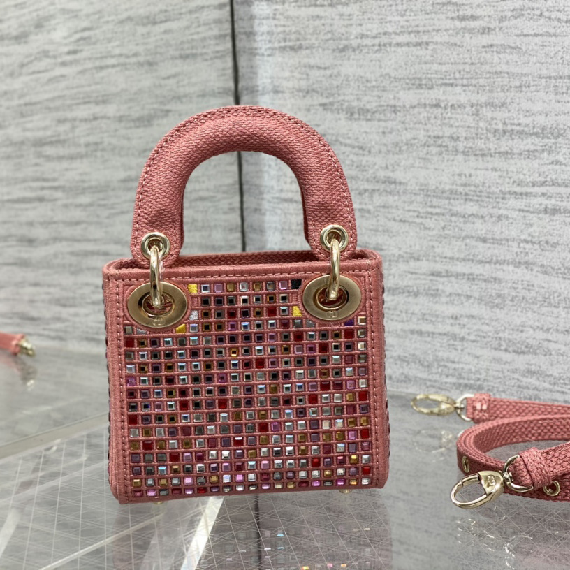 Dior Micro Lady Dior Bag(12-10-5cm) - DesignerGu