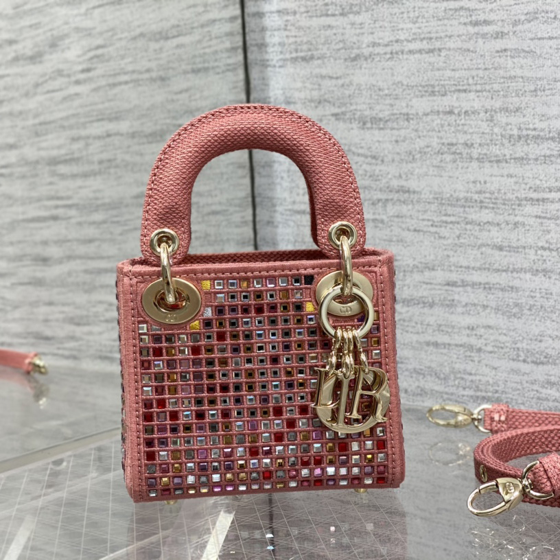 Dior Micro Lady Dior Bag(12-10-5cm) - DesignerGu