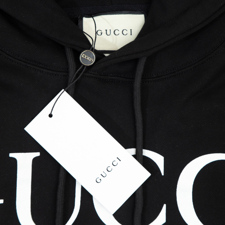 Gucci Hooded Sweatshirt With Interlocking G - DesignerGu