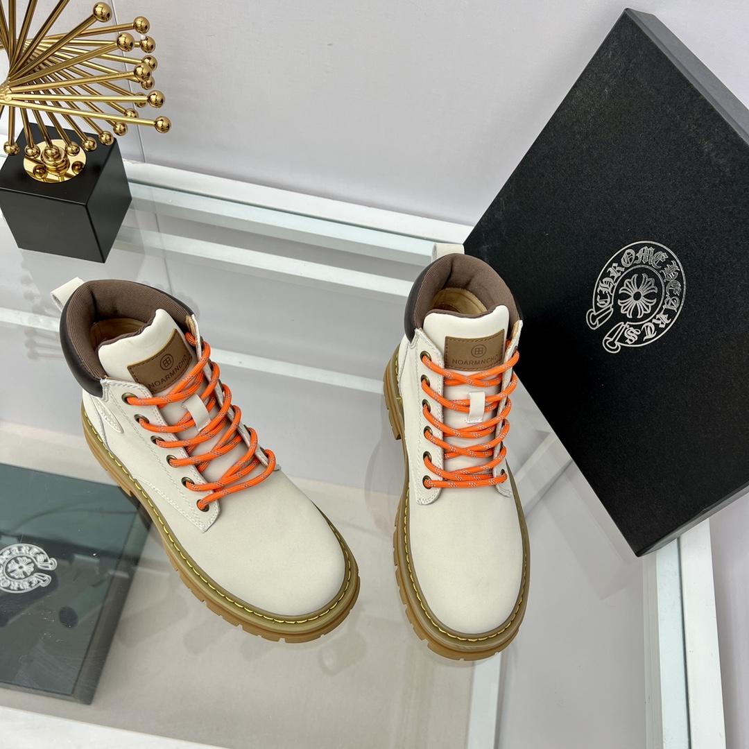 Timberland x Chrome Heart Classic Leather Boots - DesignerGu