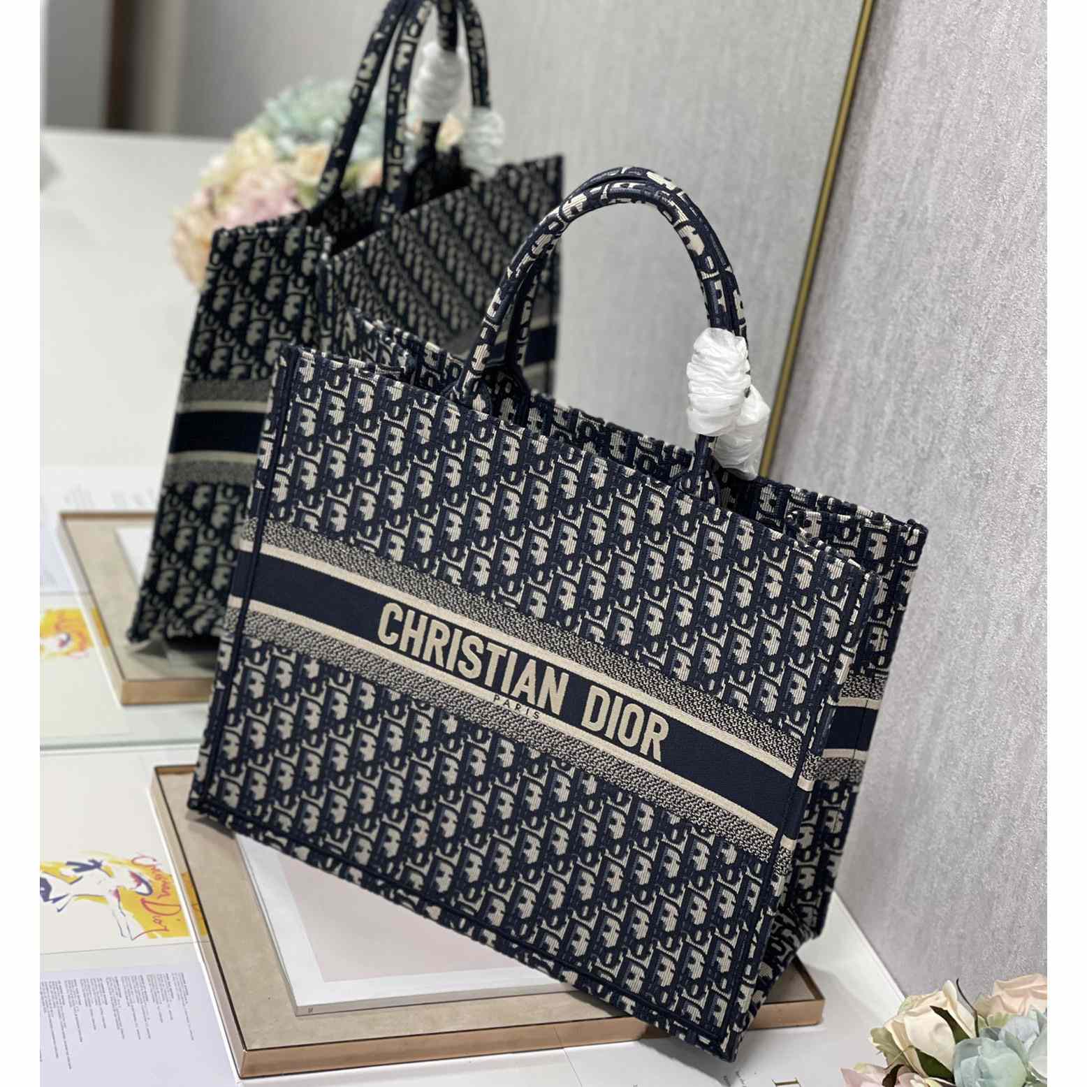 Dior Large Dior Book Tote(41-32cm) - DesignerGu