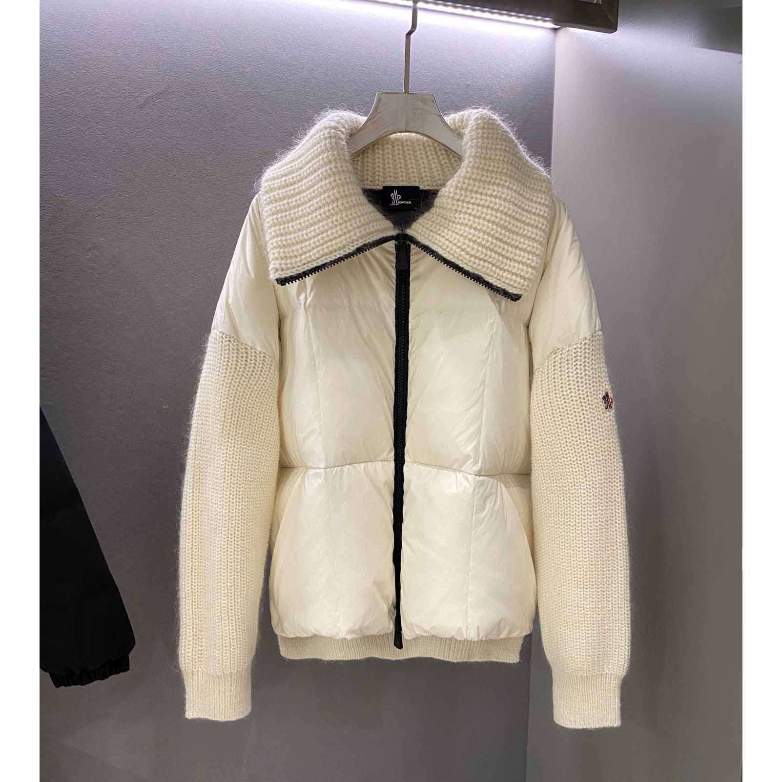 Moncler Padded Wool Cardigan - DesignerGu