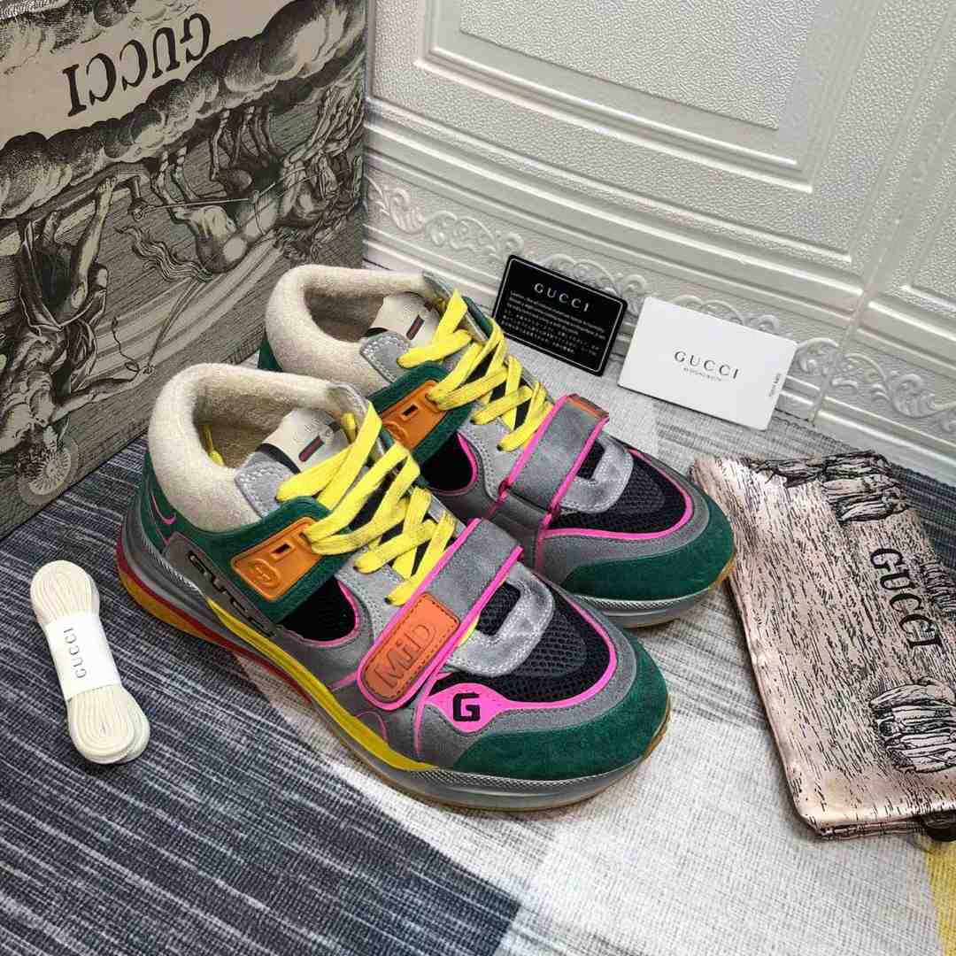 Gucci Athletic Sneakers(Upon UK Size) - DesignerGu