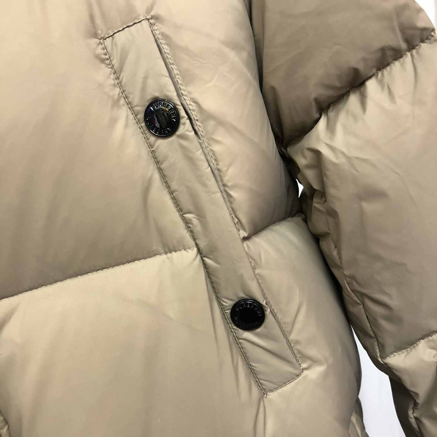 Burberry Logo Appliqué Nylon Puffer Coat - DesignerGu