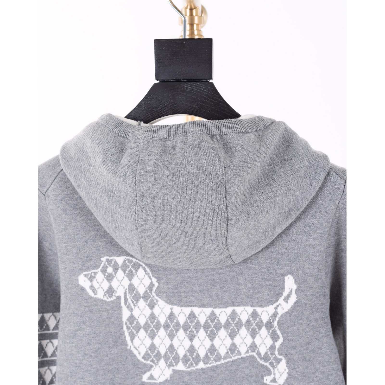 Thom Browne Hector Zip Hoodie - DesignerGu