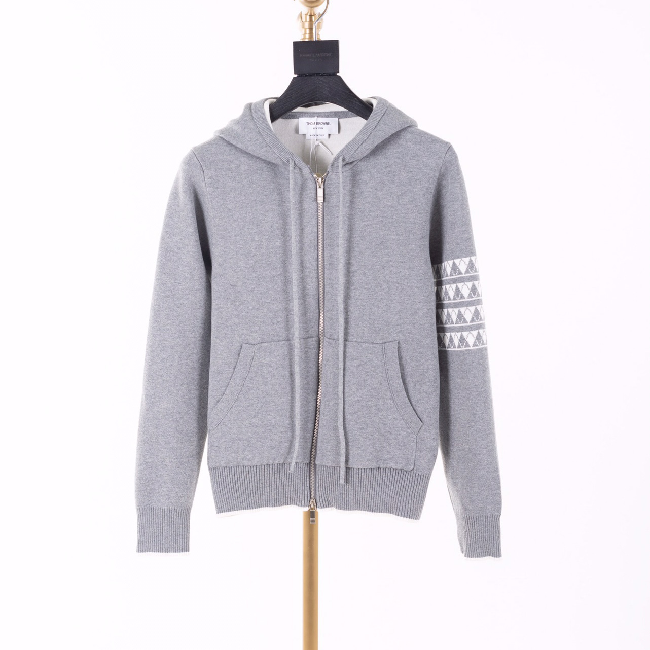 Thom Browne Hector Zip Hoodie - DesignerGu