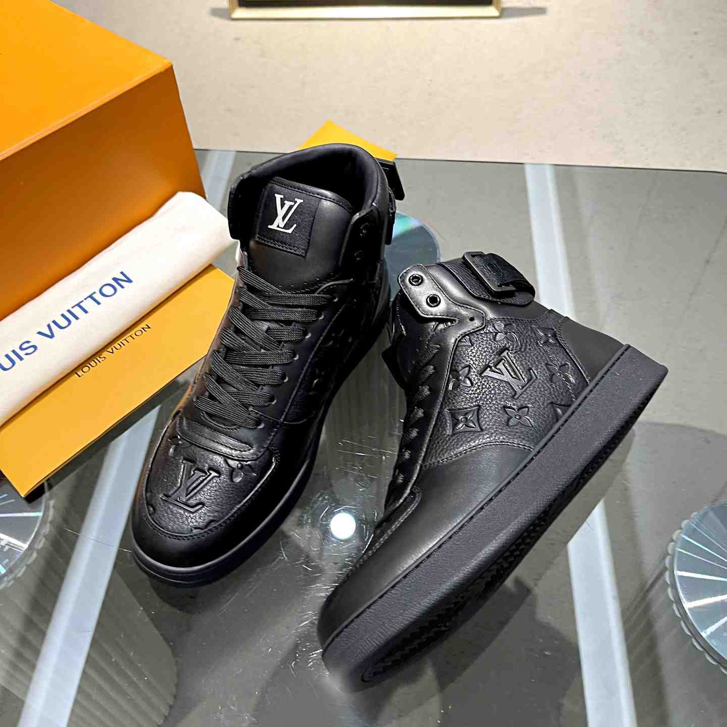 Louis Vuitton Rivoli Sneaker Boot     - DesignerGu