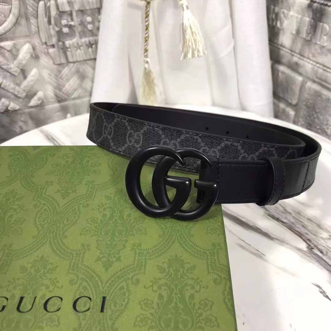 Gucci Belt With GG Buckle - DesignerGu