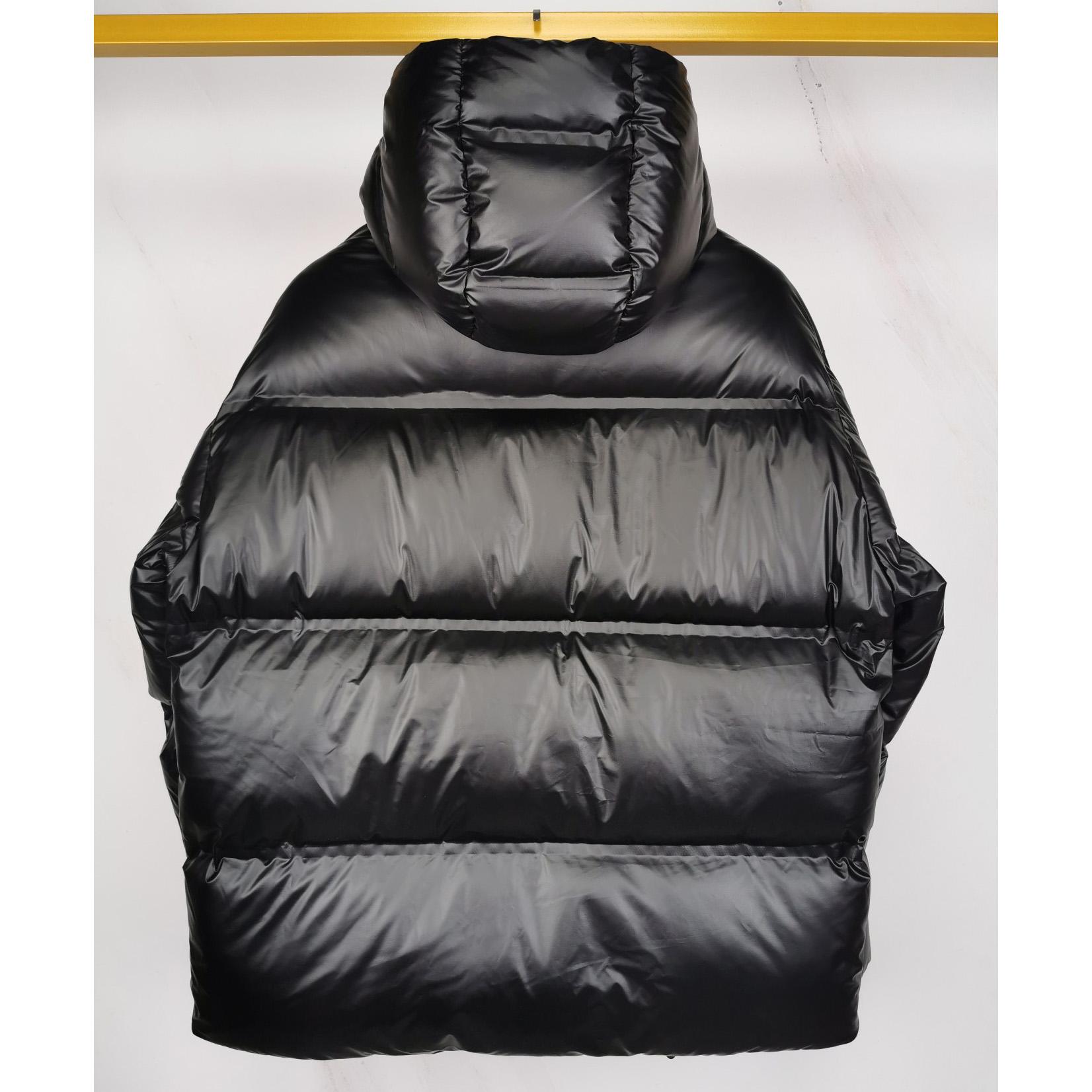 Prada Light Nylon Hooded Puffer Jacket - DesignerGu