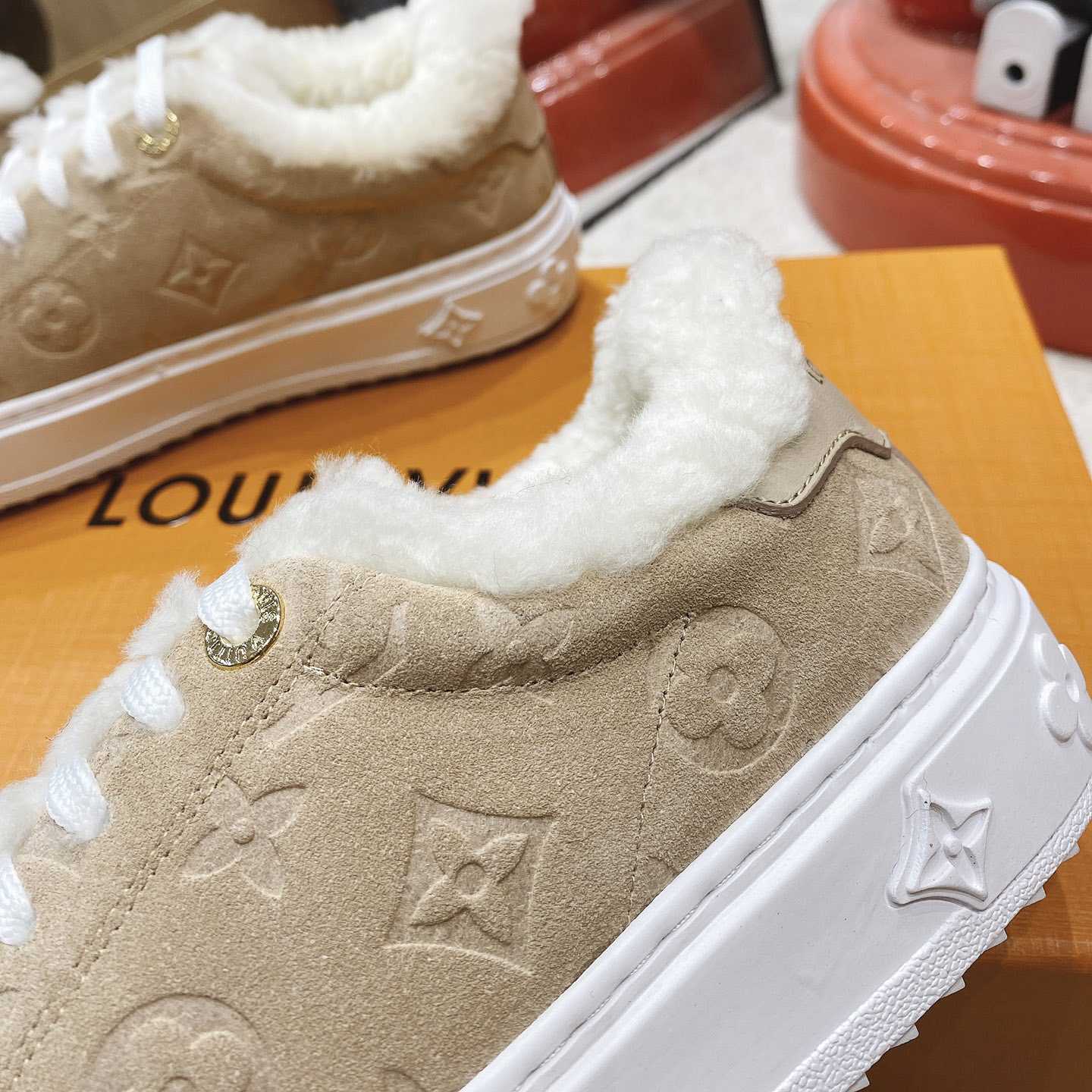 Louis Vuitton Time Out Sneakers - DesignerGu