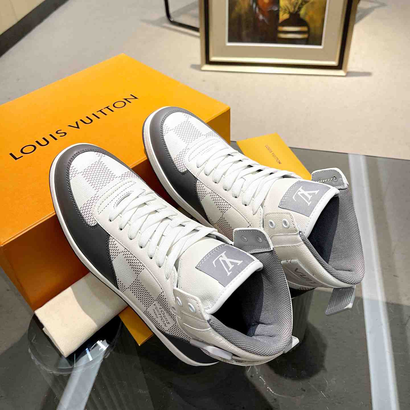 Louis Vuitton Rivoli Sneaker Boot     - DesignerGu