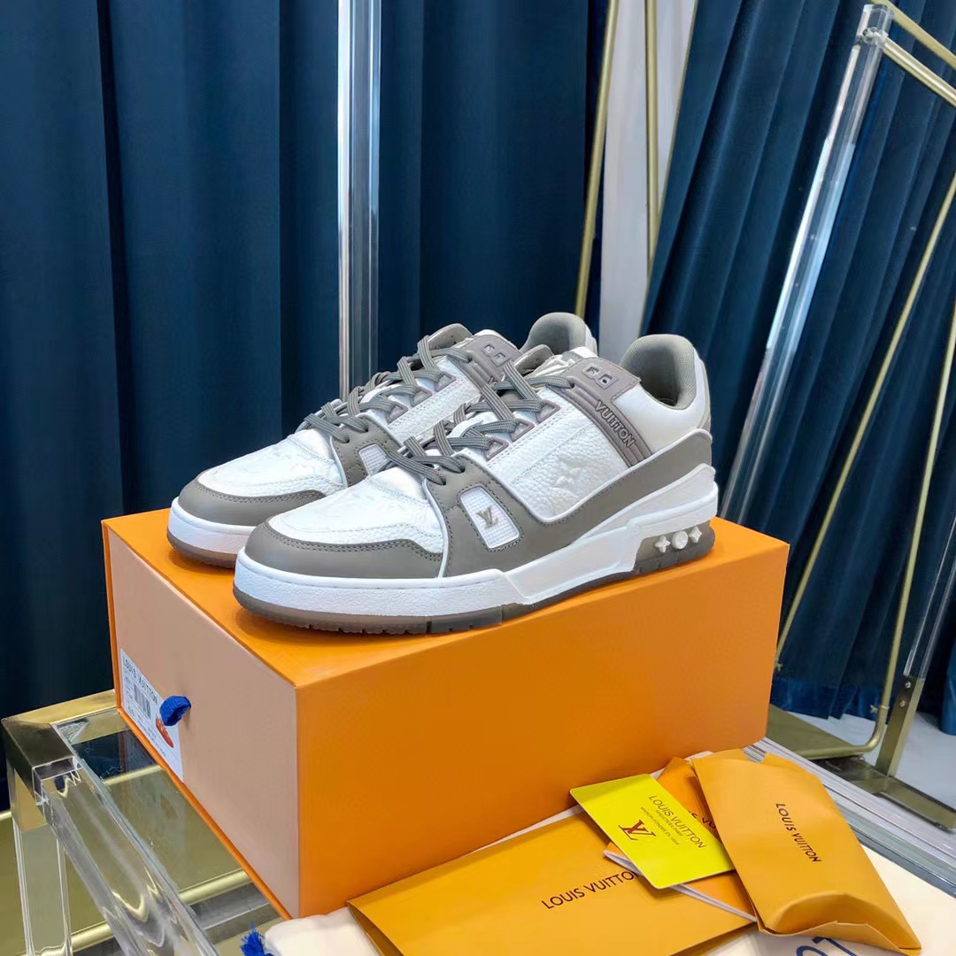 Louis Vuitton Trainer Sneaker (Upon UK Size) - DesignerGu