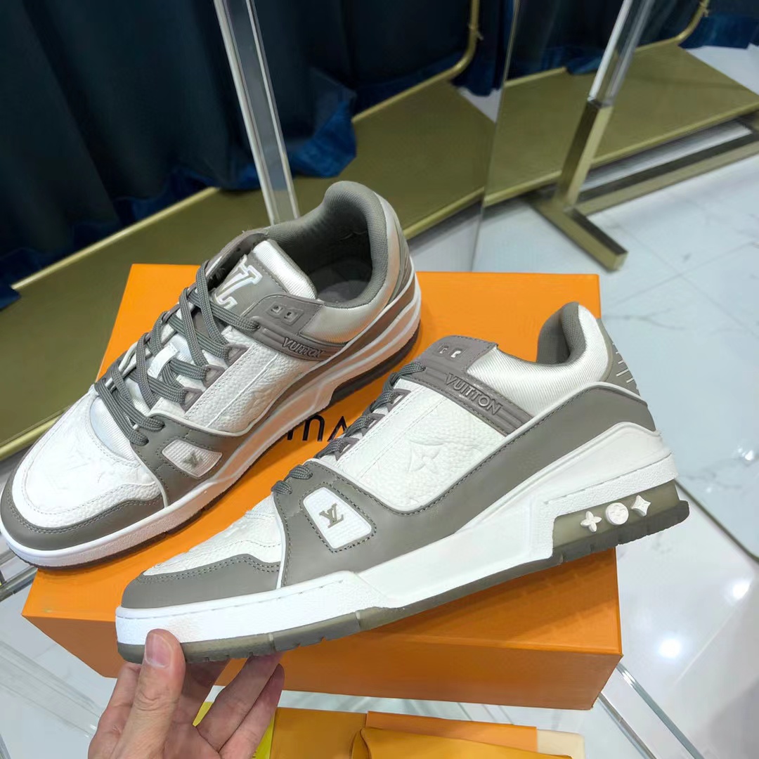 Louis Vuitton Trainer Sneaker (Upon UK Size) - DesignerGu