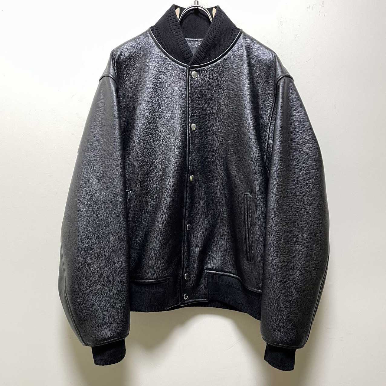 Givenchy Logo Leather Bomber Jacket In Black - DesignerGu