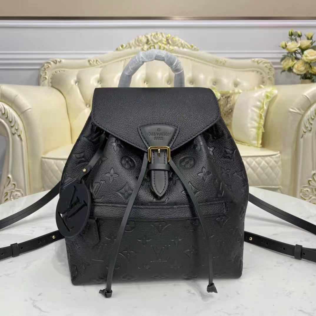 Louis Vuitton Montsouris Backpack (27.5-33-14cm)  M45205 - DesignerGu