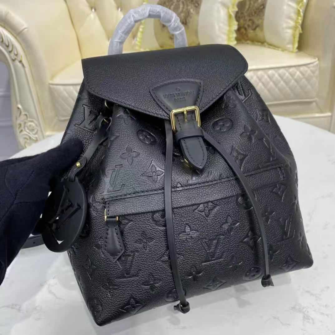 Louis Vuitton Montsouris Backpack (27.5-33-14cm)  M45205 - DesignerGu