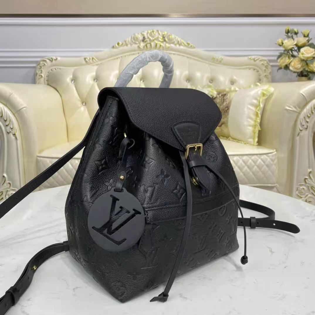 Louis Vuitton Montsouris Backpack (27.5-33-14cm)  M45205 - DesignerGu