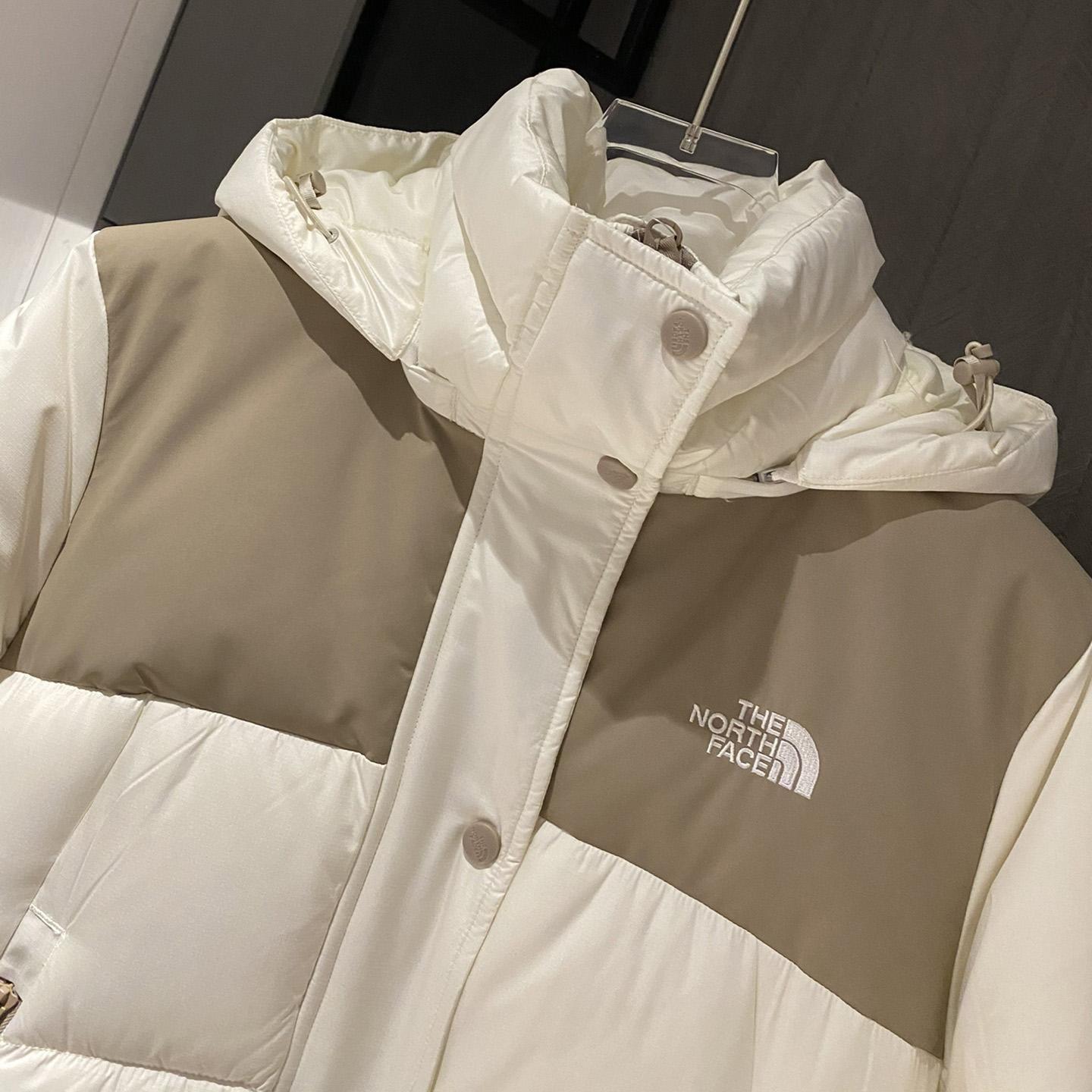 The North Face Embroidered-Logo Padded Coat - DesignerGu