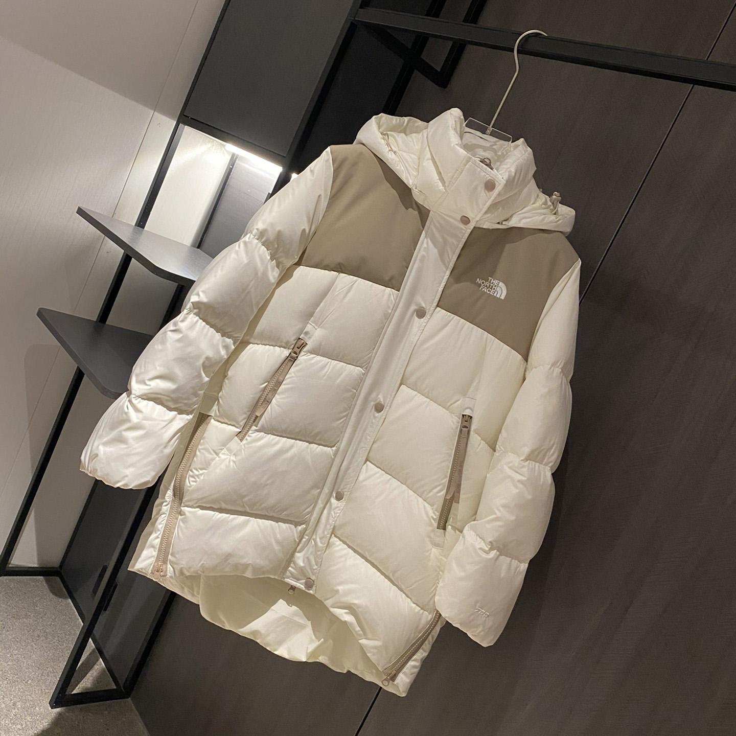 The North Face Embroidered-Logo Padded Coat - DesignerGu