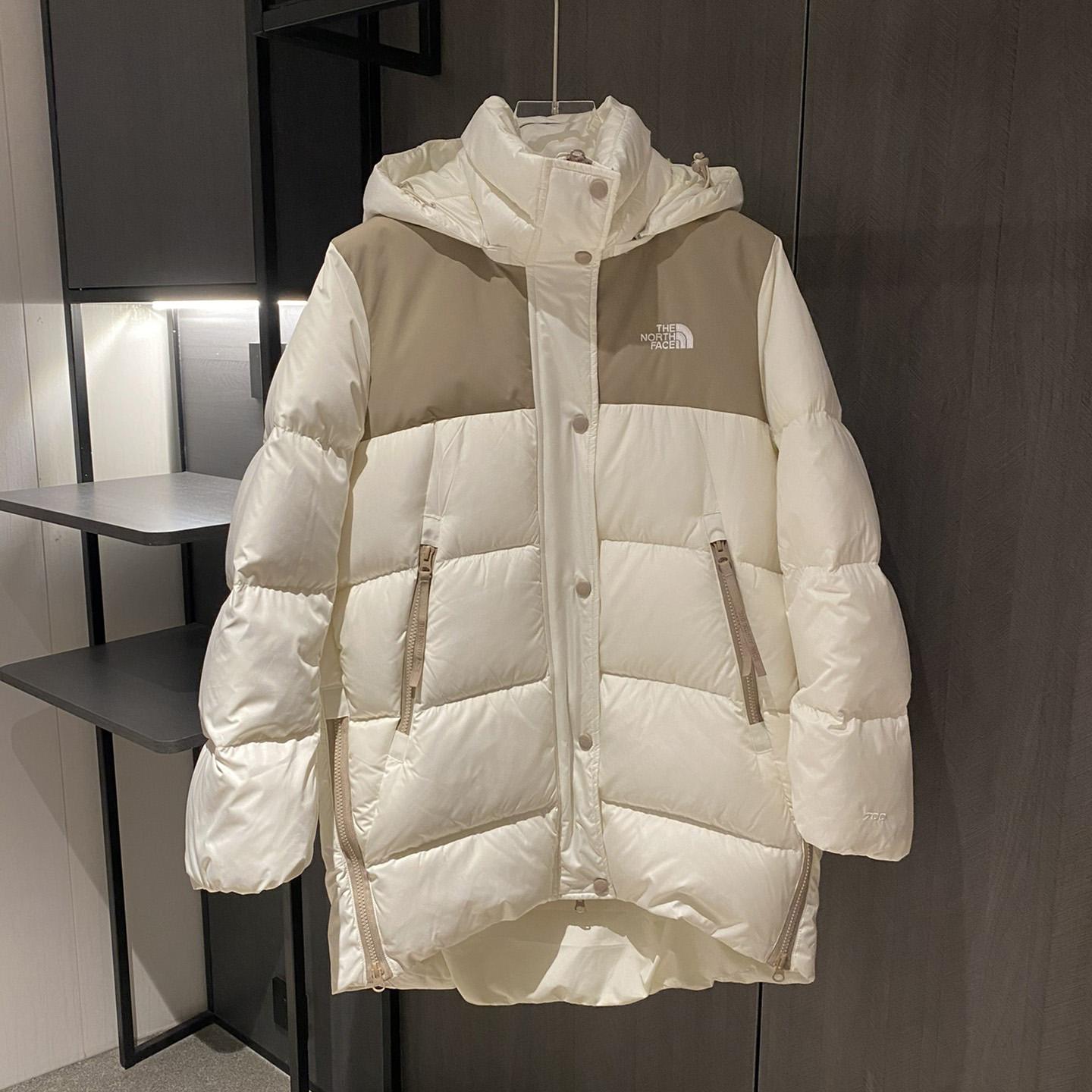 The North Face Embroidered-Logo Padded Coat - DesignerGu