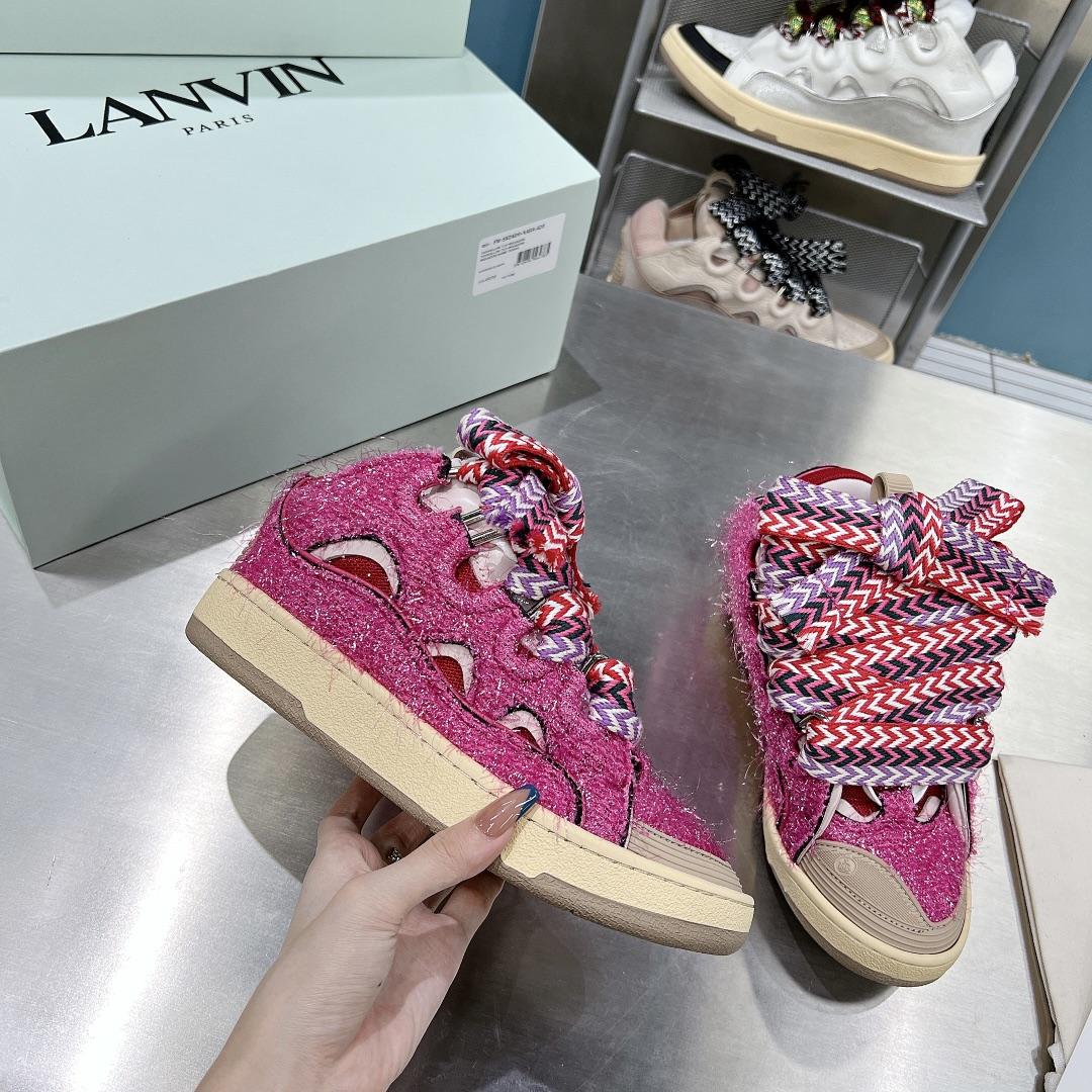 Lanvin Curb Sneaker - DesignerGu