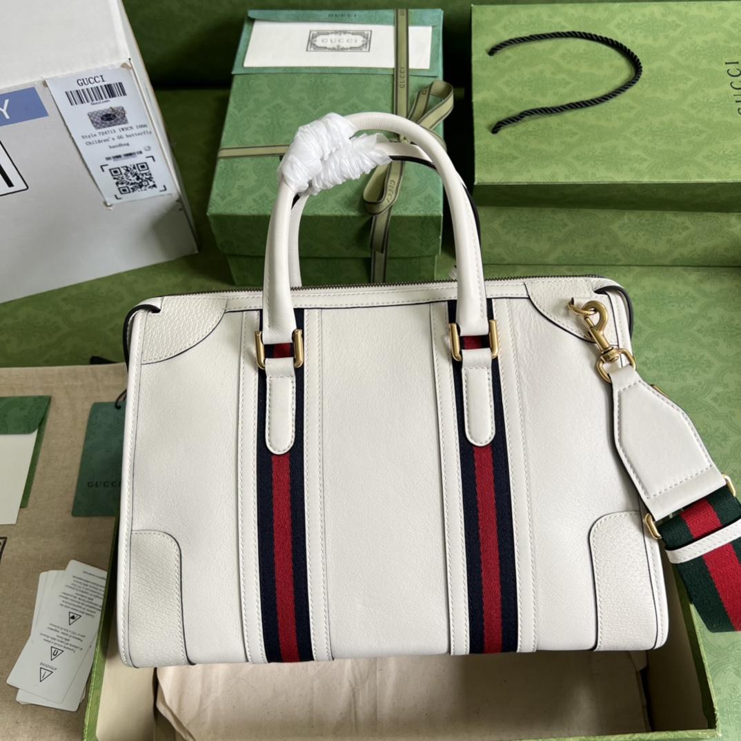 Gucci Leather Shoulder Bag(34-24-18CM)    715666 - DesignerGu