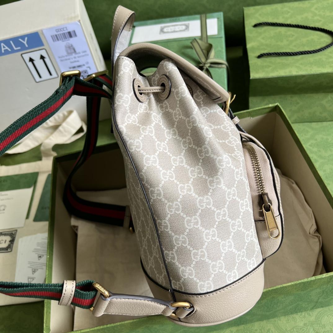 Gucci Backpack With Interlocking G(26.5- 30- 13cm) - DesignerGu