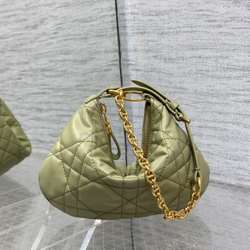 Dior Mini Dior Caro Tulip Bag - DesignerGu