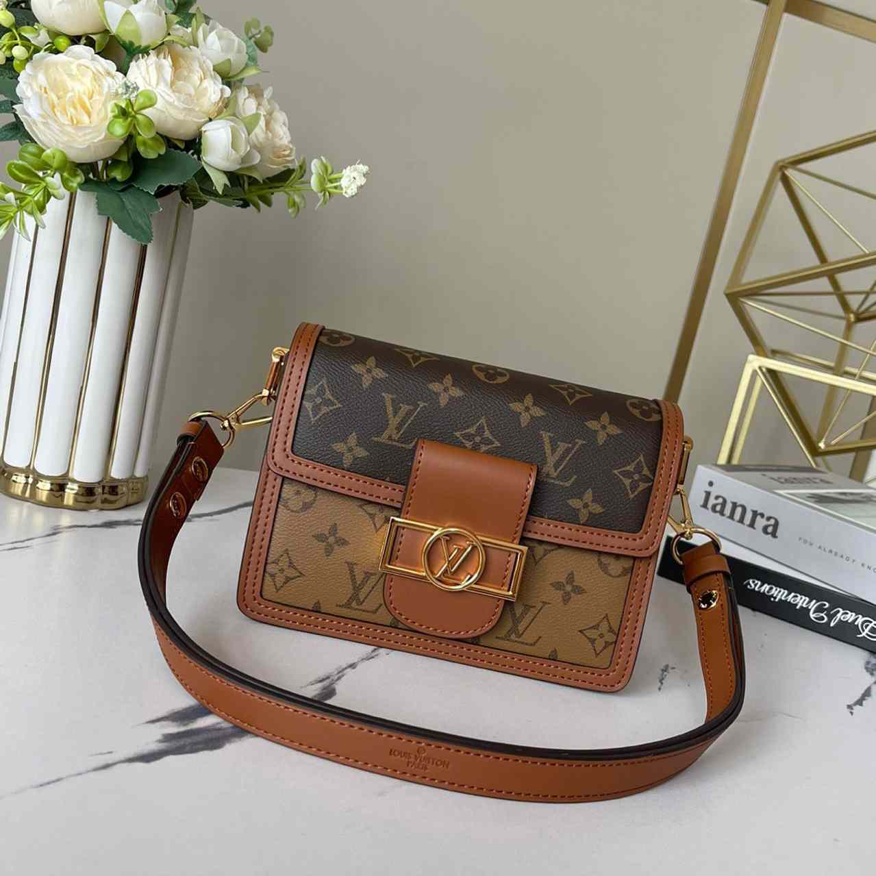 Louis Vuitton Mini Dauphine(20-19-9cm)     M45959 - DesignerGu