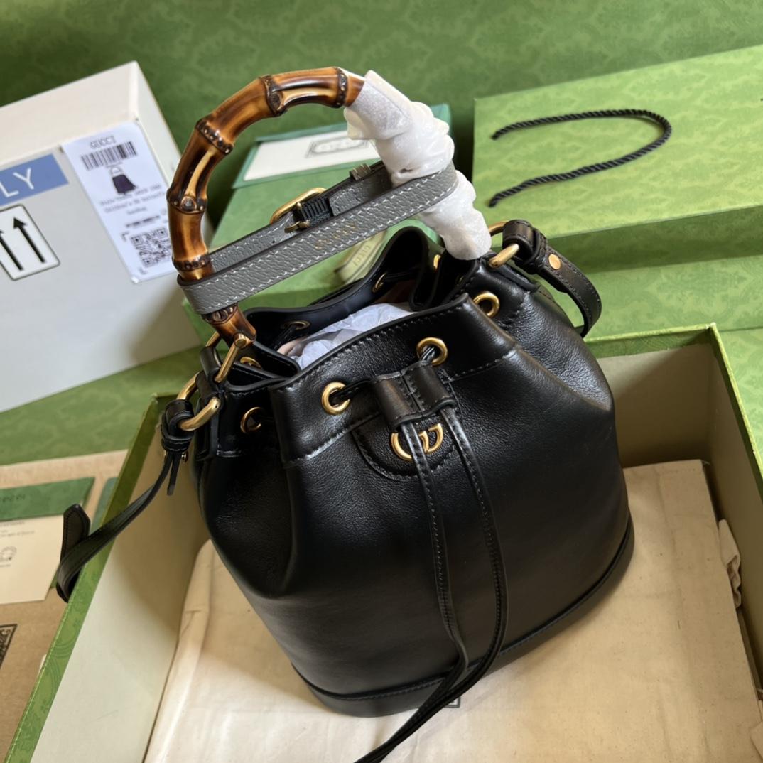 Gucci Diana Small Bucket Bag (23.5-38-10.5cm) - DesignerGu