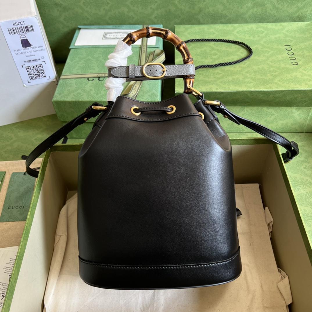 Gucci Diana Small Bucket Bag (23.5-38-10.5cm) - DesignerGu