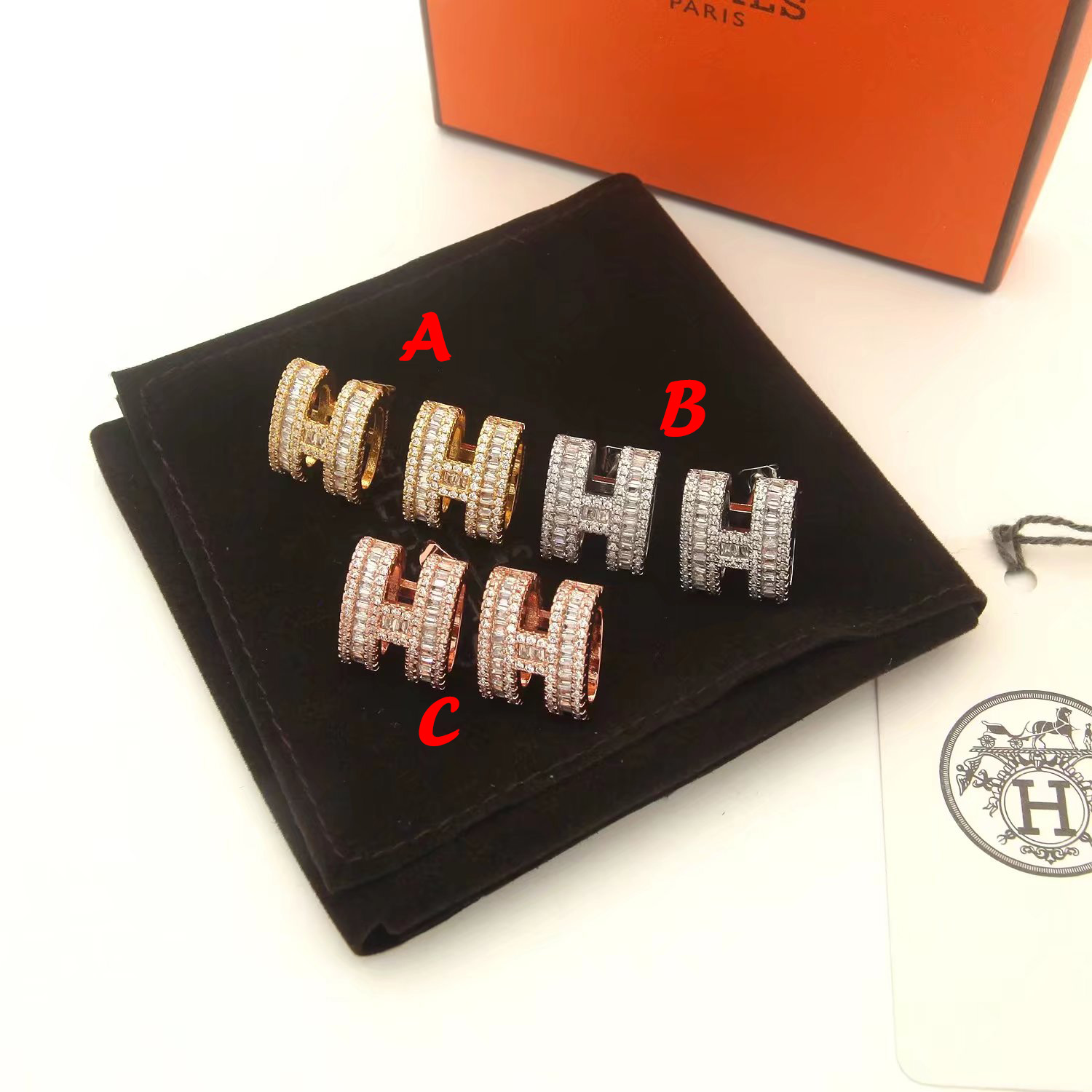 Hermes Earrings - DesignerGu