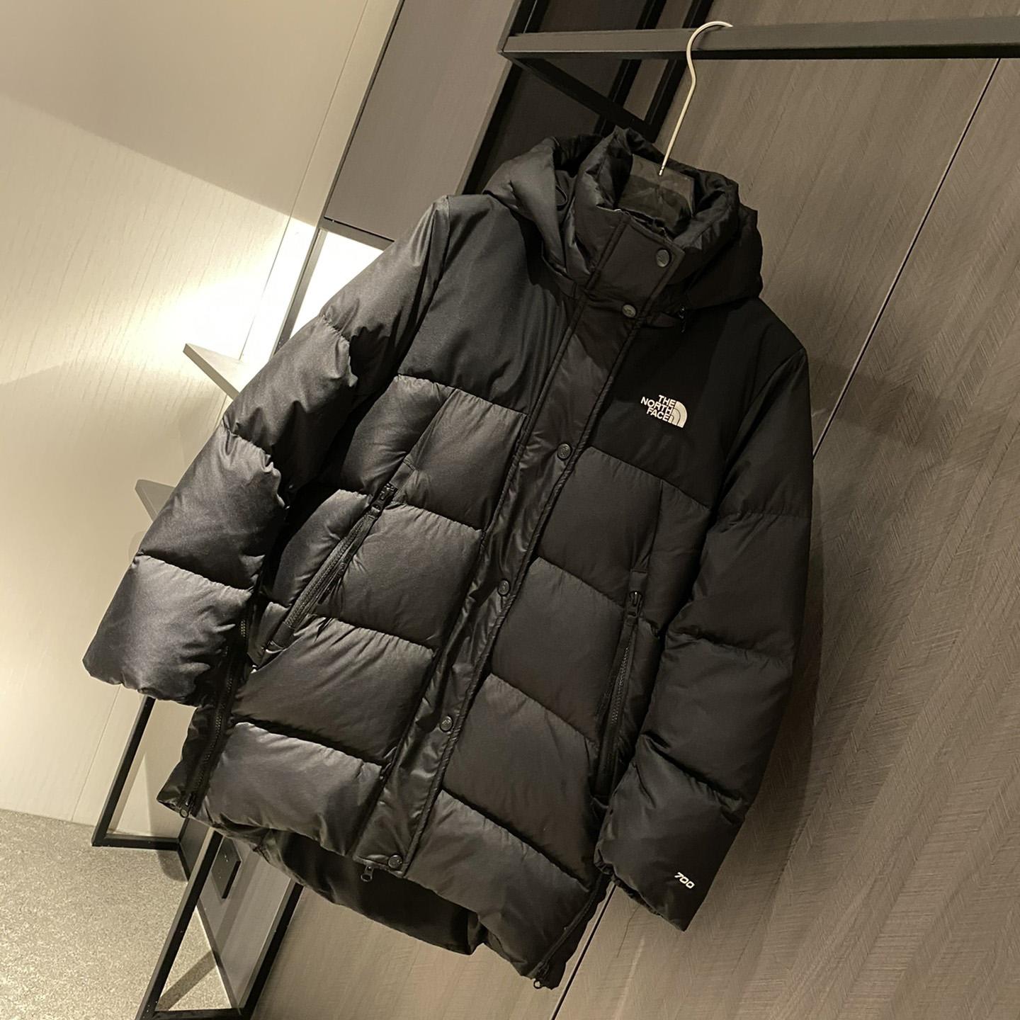 The North Face Embroidered-Logo Padded Coat - DesignerGu