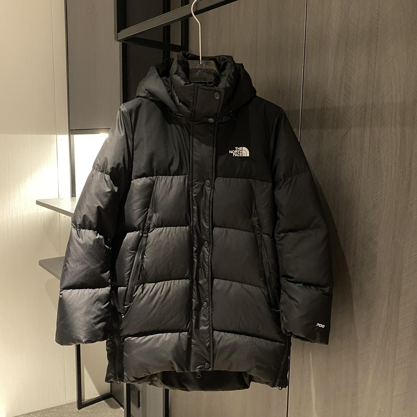 The North Face Embroidered-Logo Padded Coat - DesignerGu