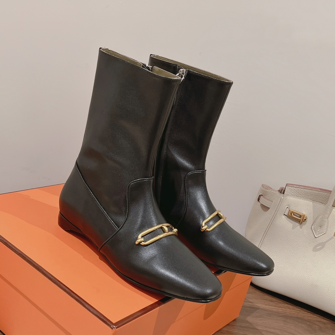 Hermes Dora Ankle Boot - DesignerGu