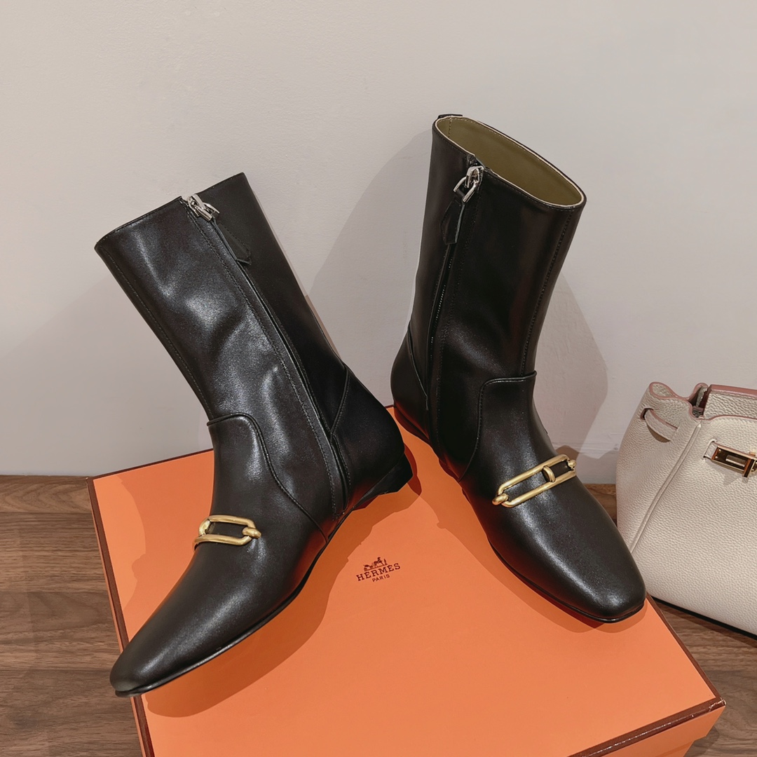 Hermes Dora Ankle Boot - DesignerGu