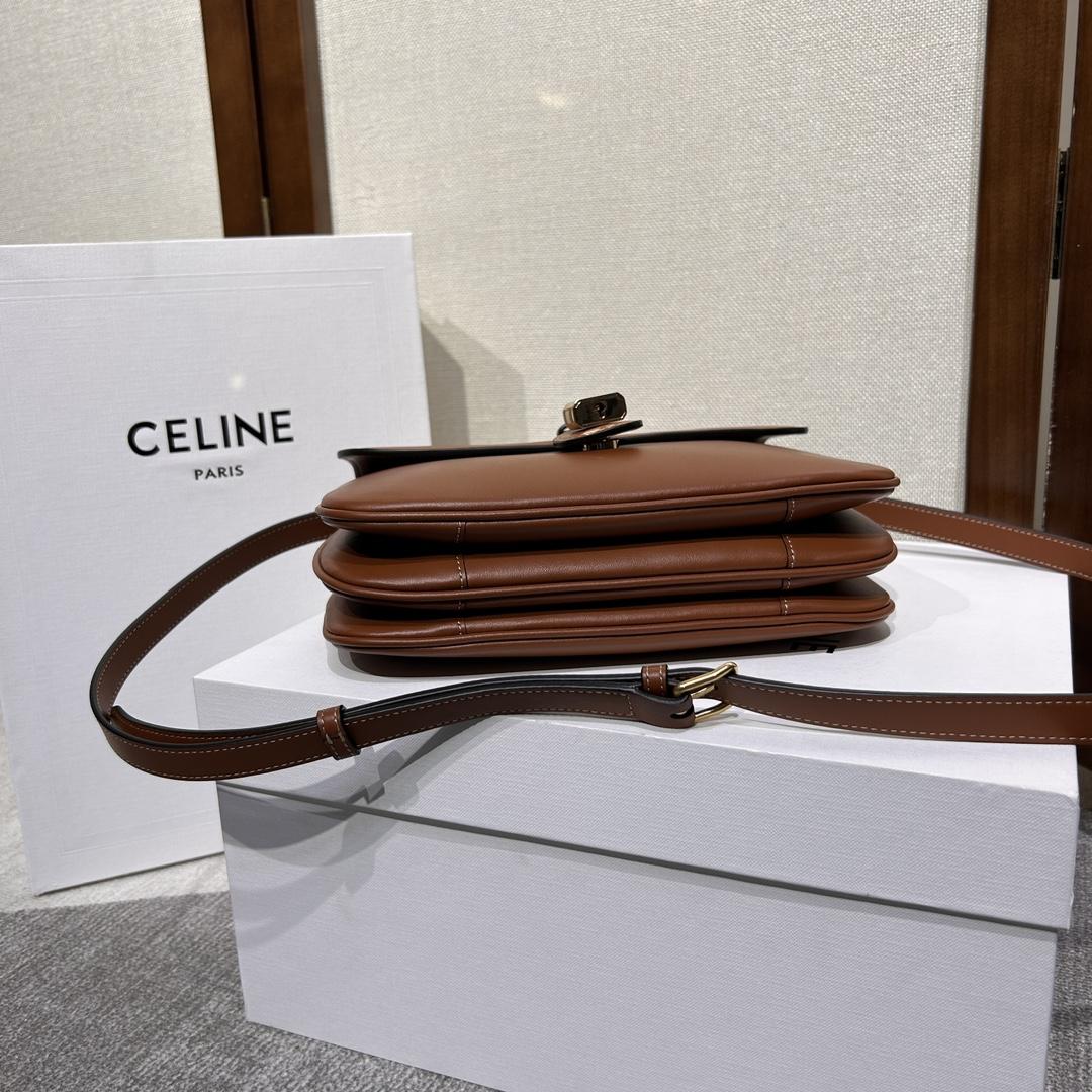 Celine Medium Tabou In Smooth Calfskin - DesignerGu