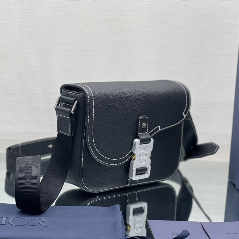 Dior Mini Saddle Bag With Strap(23-18-6 cm) - DesignerGu