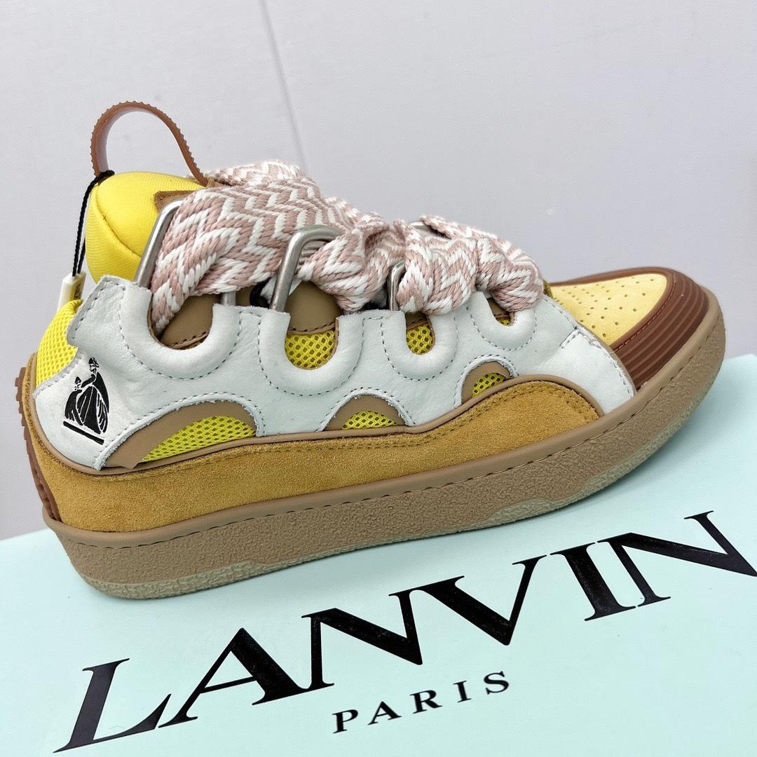 Lanvin Curb Sneaker - DesignerGu