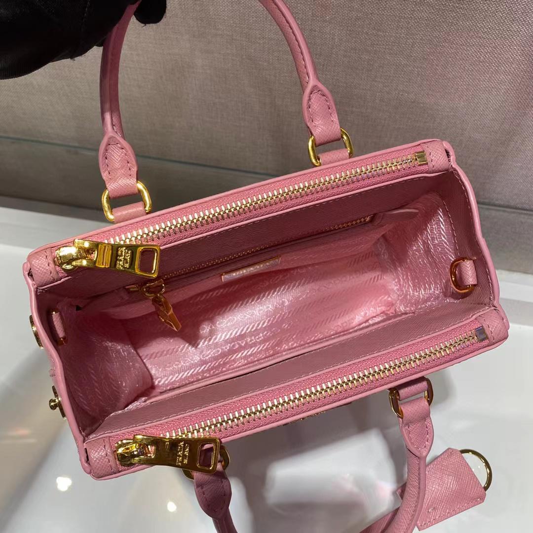 Prada Galleria Saffiano Leather Mini Bag(20-15-9.5cm) - DesignerGu