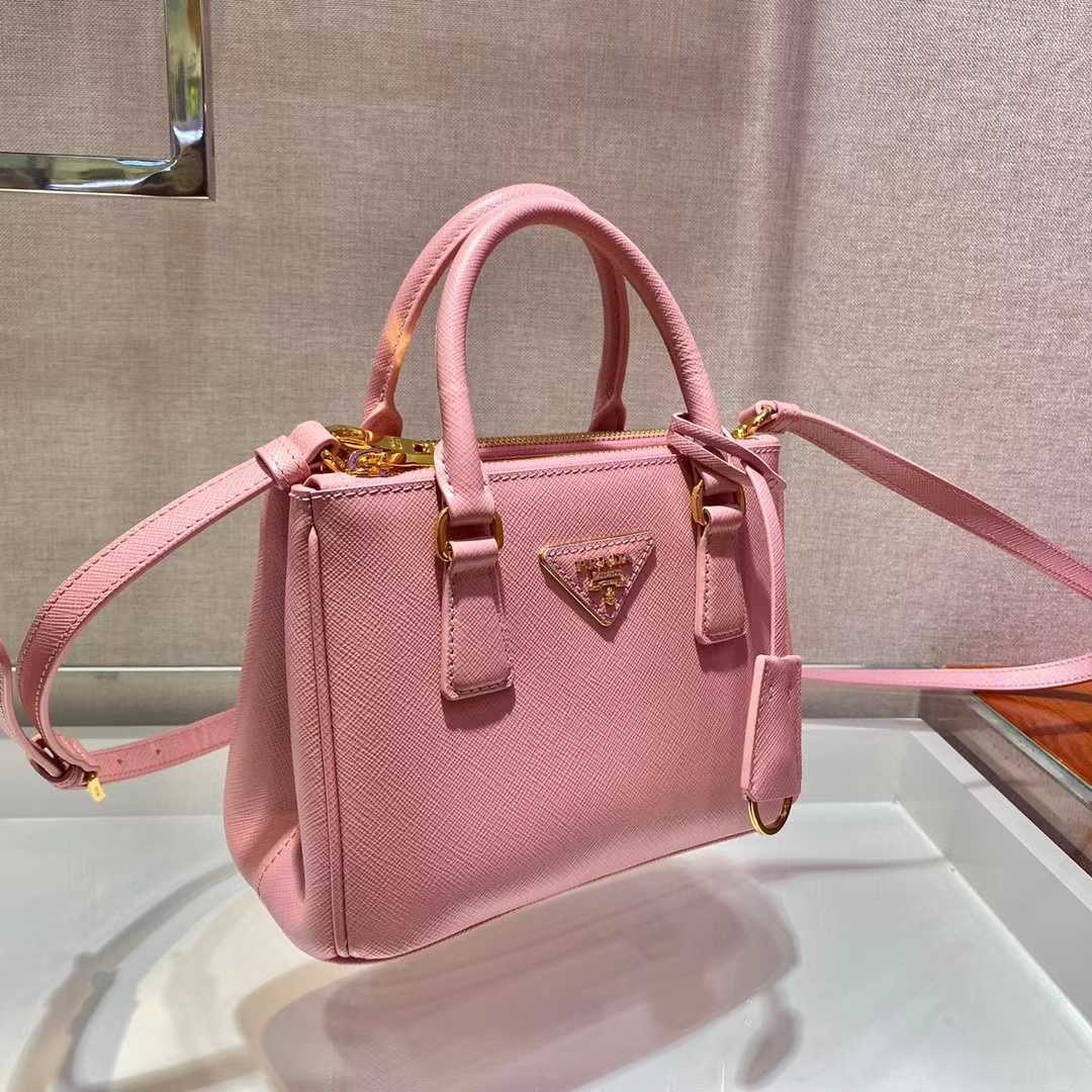 Prada Galleria Saffiano Leather Mini Bag(20-15-9.5cm) - DesignerGu