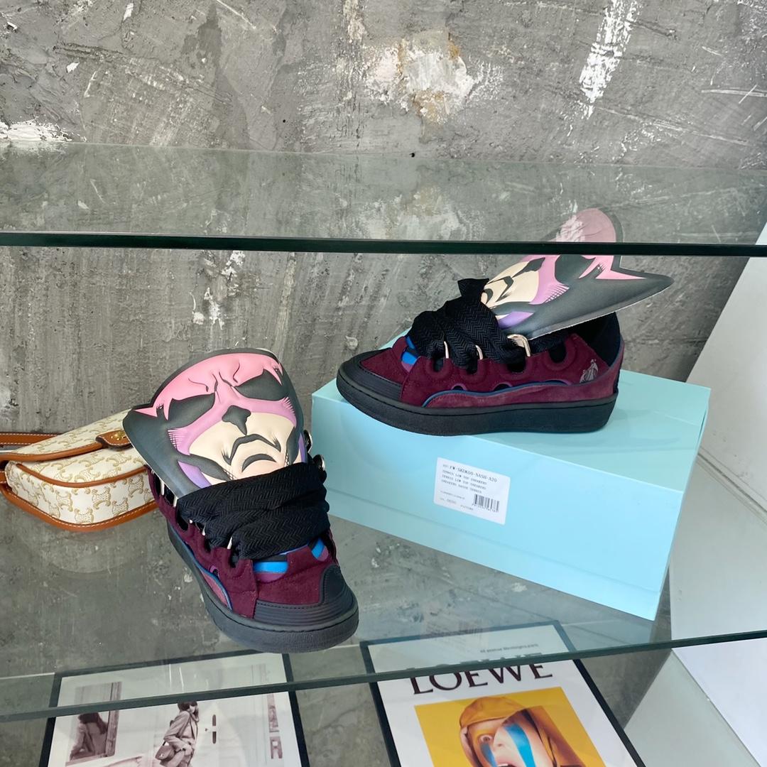 Lanvin Curb Batman Sneakers - DesignerGu