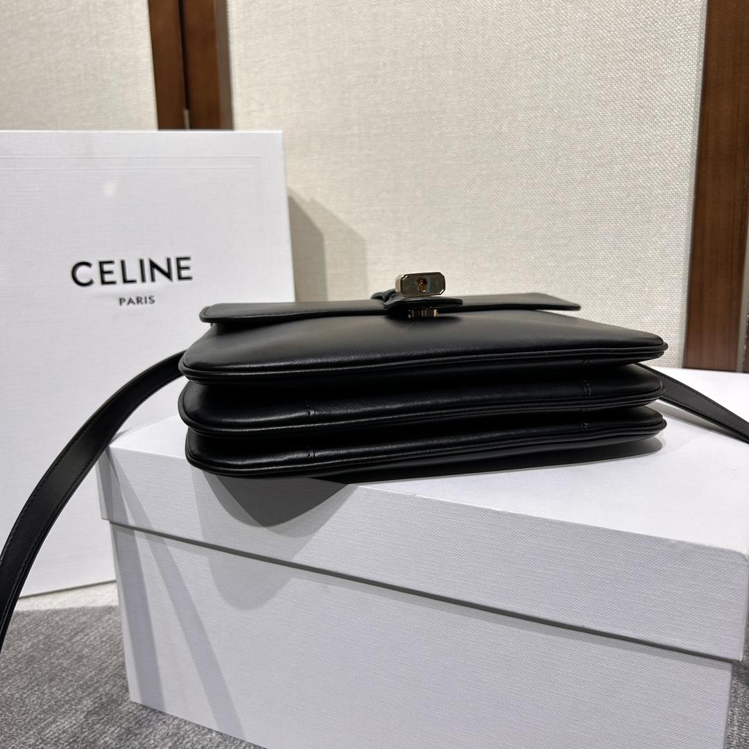 Celine Medium Tabou In Smooth Calfskin - DesignerGu