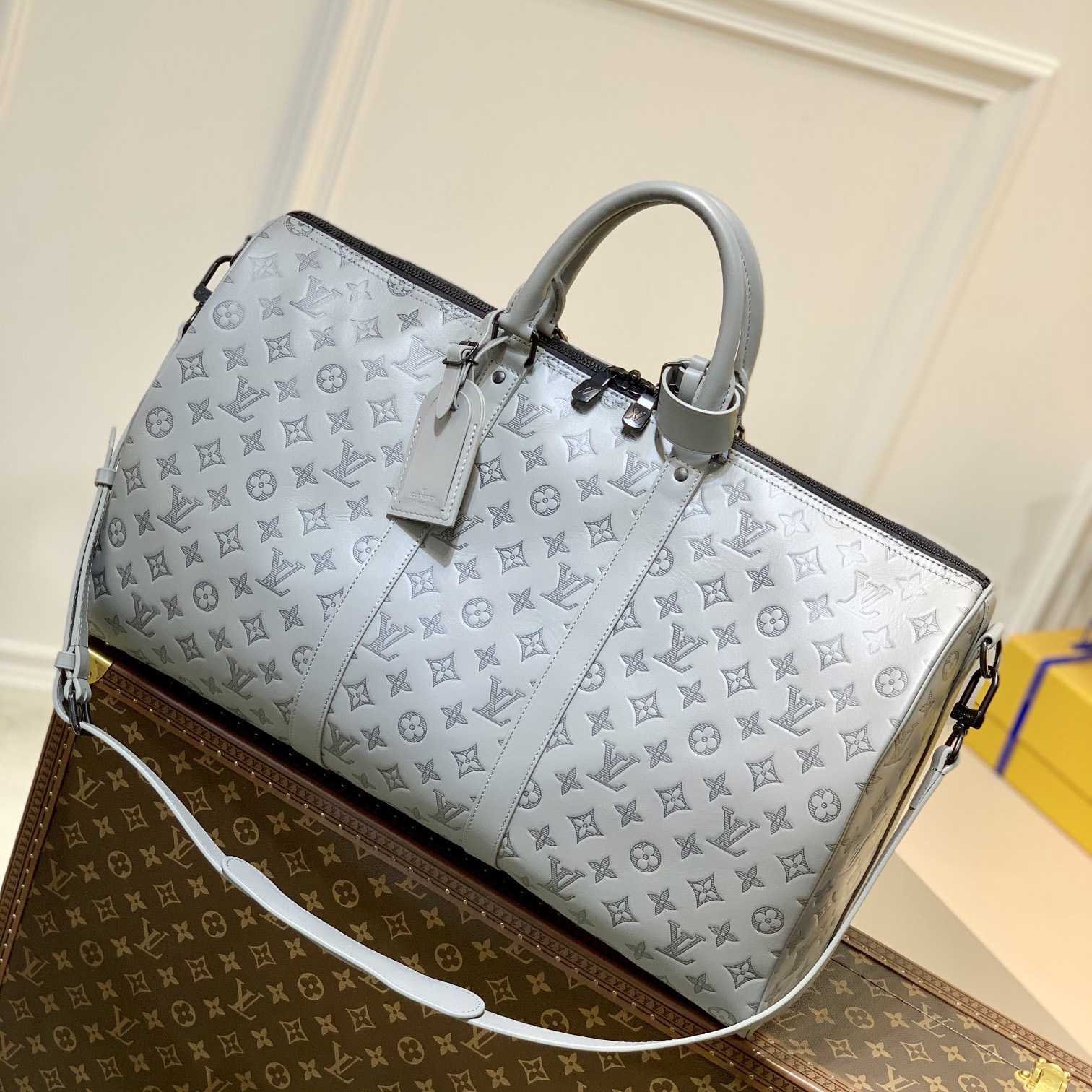 Louis Vuitton Keepall 50B(50-29-23cm)   M46117 - DesignerGu