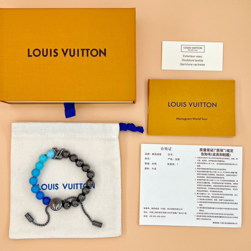 Louis Vuitton LV Beads Bracelet   M0947A - DesignerGu