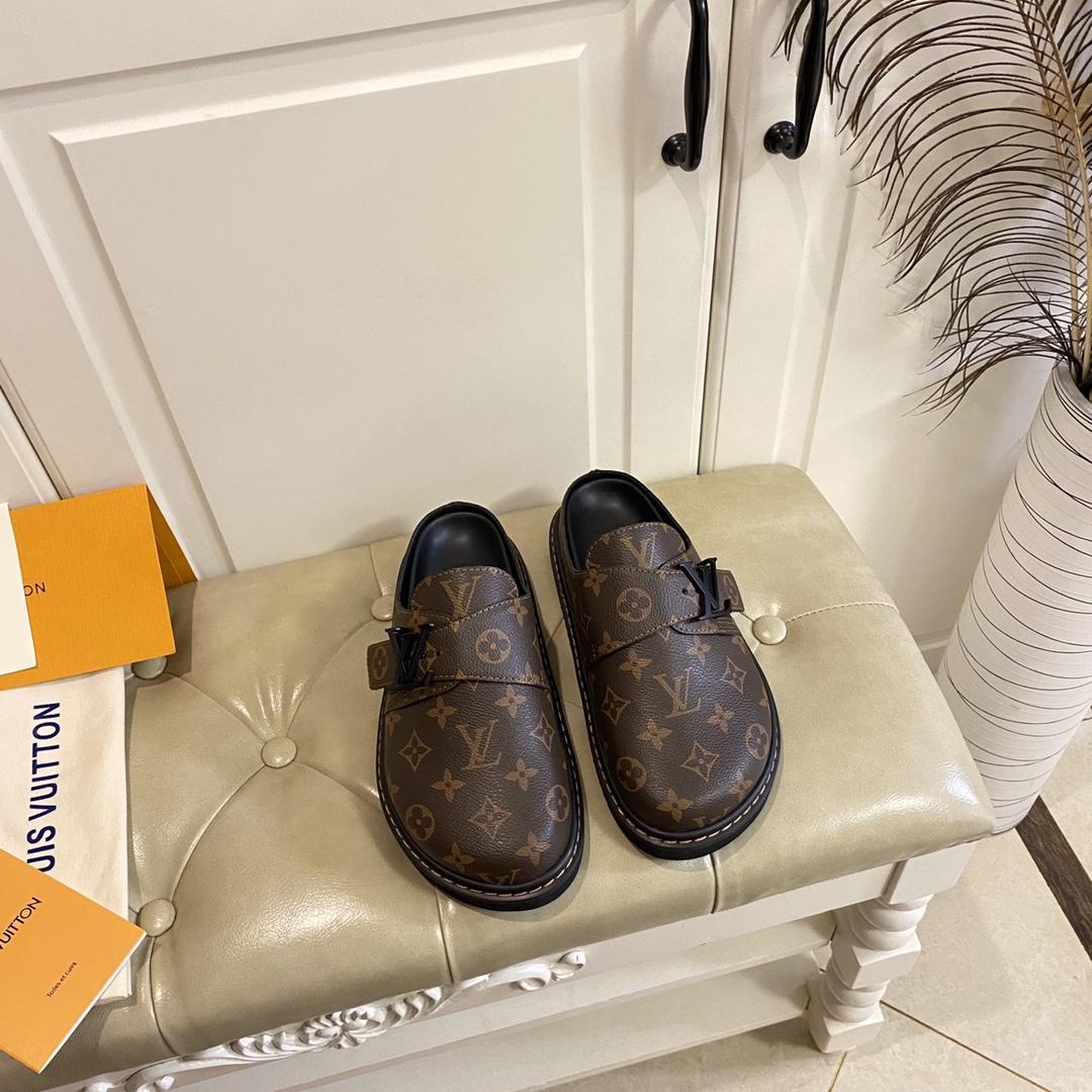 Louis Vuitton LV Easy Mule    1A8WIB - DesignerGu