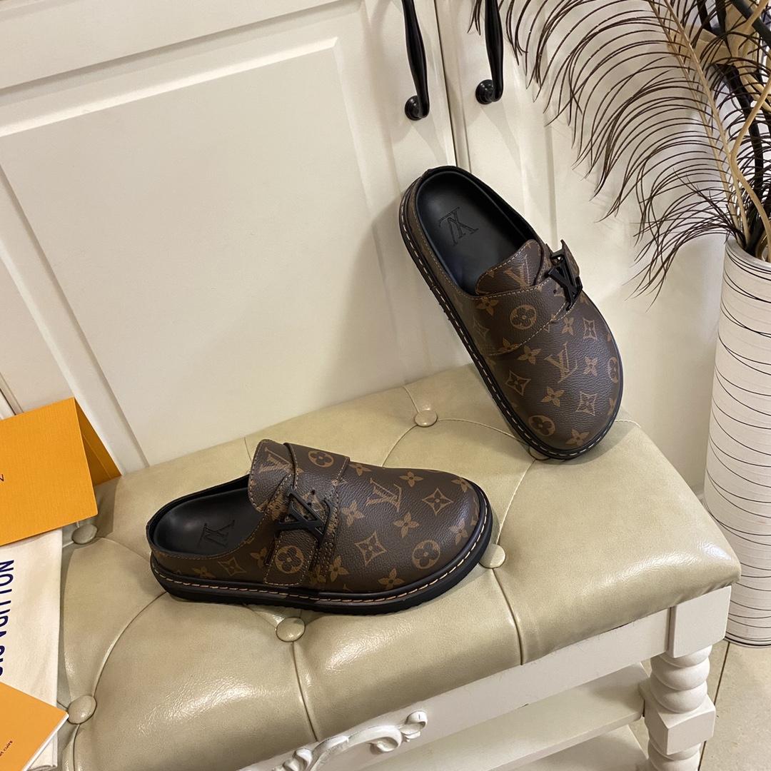 Louis Vuitton LV Easy Mule    1A8WIB - DesignerGu