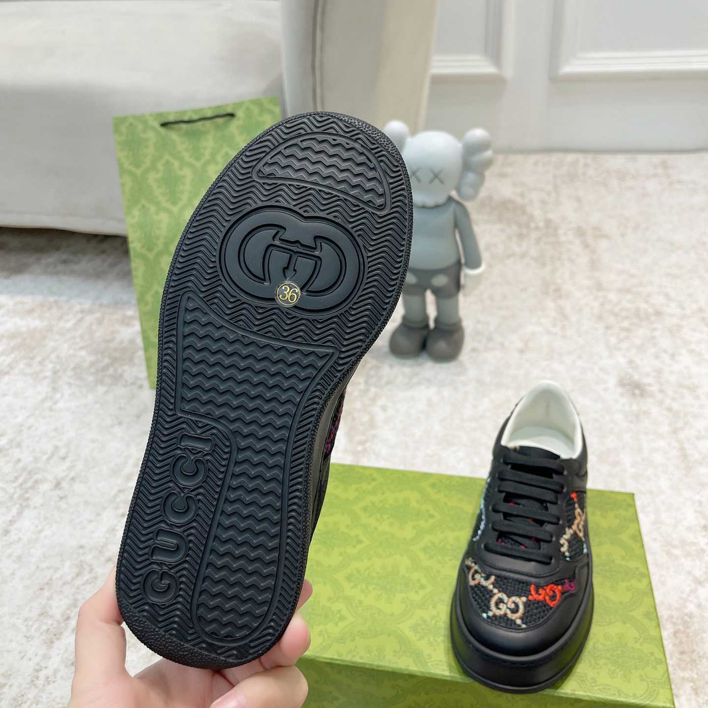 Gucci Chunky B Sneaker - DesignerGu