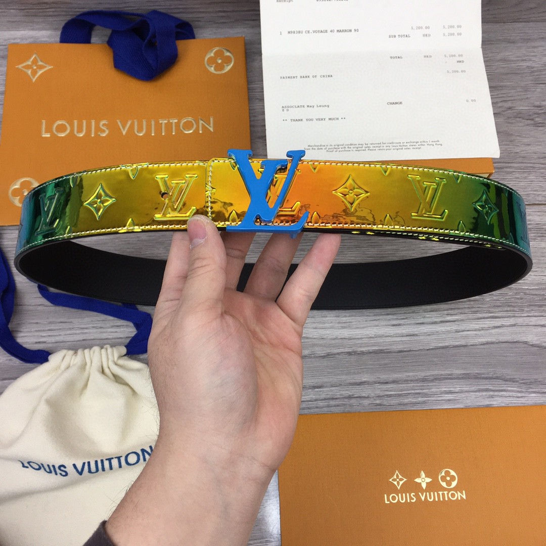 Louis Vuitton 40MM Reversible Belt - DesignerGu